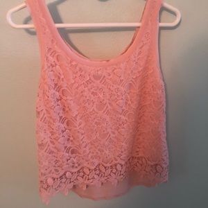 Pink tank top